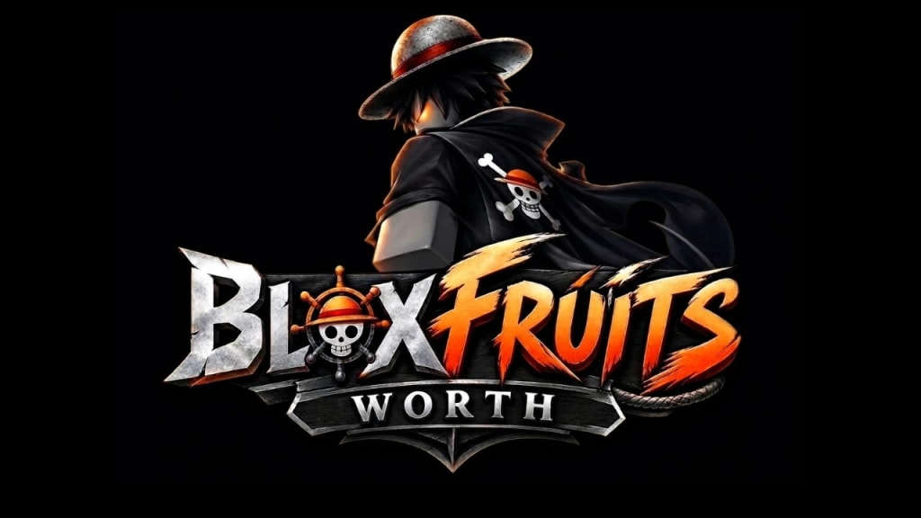 Blox Fruits Worth logo key art